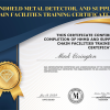 Metro One-Handheld Metal Detector Training Certificate